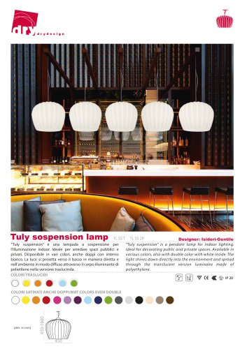 Tuly Suspension Lamp