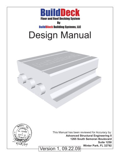 BuildDeck - Design Manual