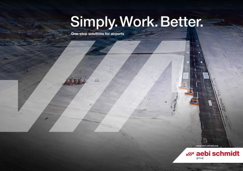 Simply. Work. Better. One-stop solutions for airports