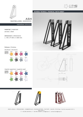 ASH BIKERACKS