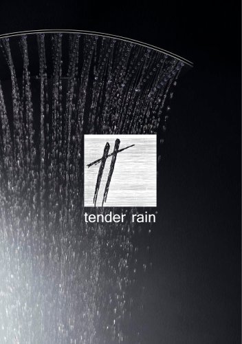 Tender Rain Showers New Brochure 2018