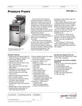 PFG 600 Gas Pressure Fryer