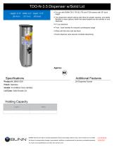 TDO-N-3.5 Dispenser w/Solid Lid