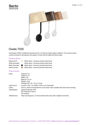 Owalo 7030