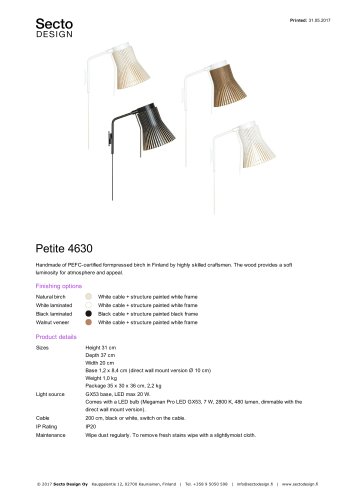 Petite 4630
