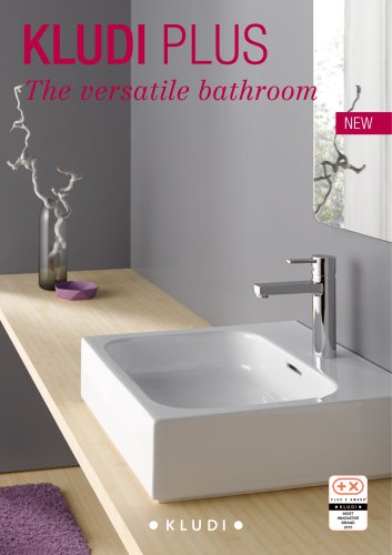 KLUDI PLUS The versatile bathroom