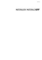 KFF Materialien | Materials