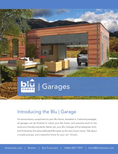 Blu | Garage Overview