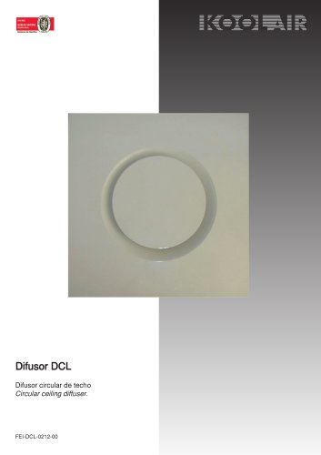 Circular diffusers – DCL