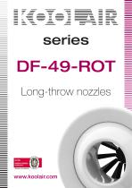 Long-throw nozzles – DF 49 ROT