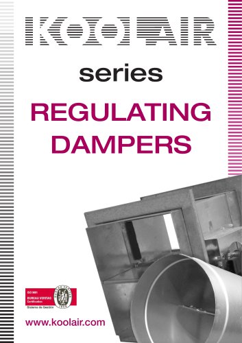 Regulating dampers