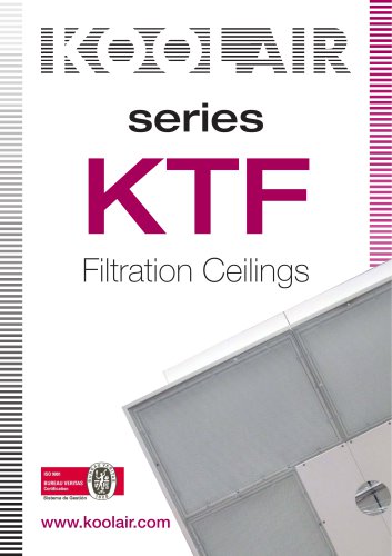 Series KTF Filtration Ceilings