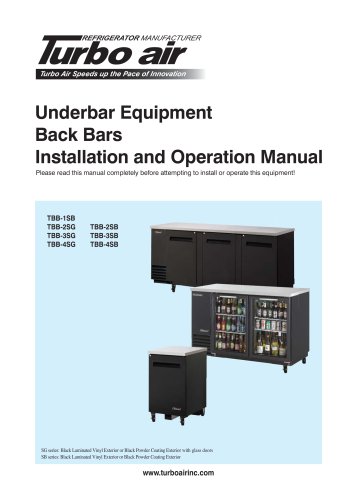 Underbar Equipment TBB