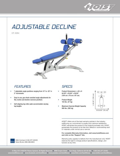 CF-3264 AB Bench