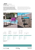 Pleats Collection | Outdoor furniture for terraces