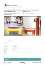 TF URBAN - FLAQUE bench - design by Marie-Christine Dorner