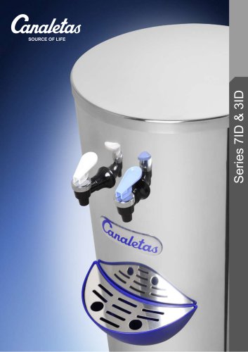 Canaletas POU water coolers Series 3-7ID