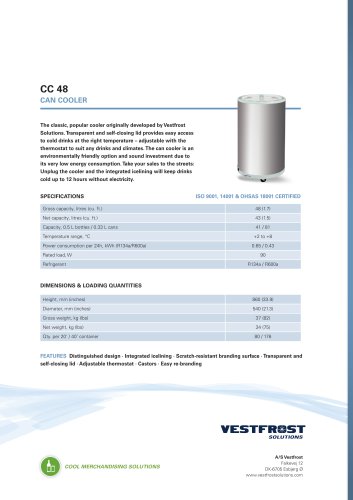 CC 48 Can cooler