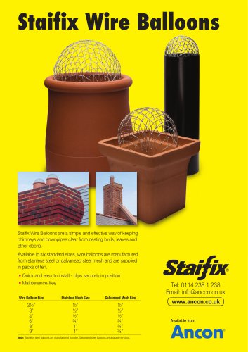 2019 Staifix Wire Balloons