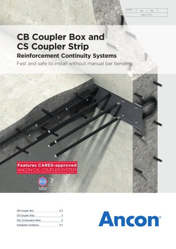 CB Coupler Box and CS Coupler Strip