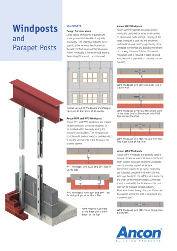 Windposts and Parapet Posts