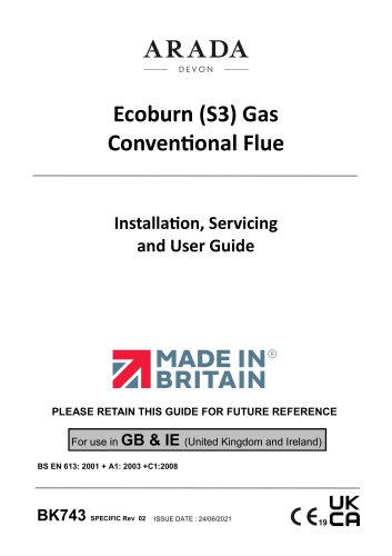 Ecoburn (S3) Gas Conventional Flueo