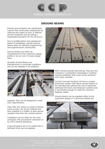 Ground Beams