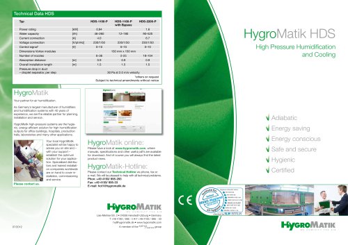 HDS Brochure