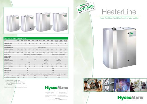 HVAC Heaterline Brochure