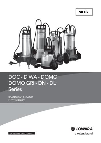 DOC - DIWA - DOMO - DOMO GRI - DN - DL Series 50 Hz