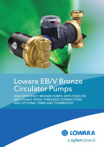 EB/V Bronze Circulator Pumps