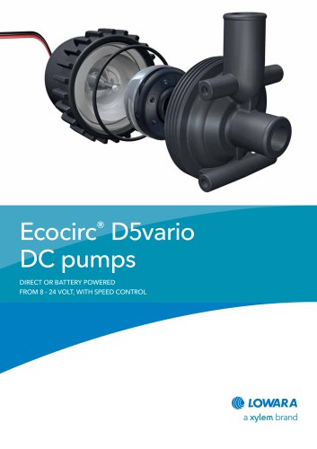 Ecocirc® D5vario DC pumps