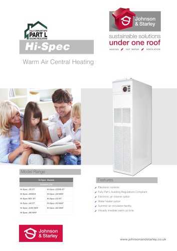 HI-SPEC WARM AIR CENTRAL HEATING