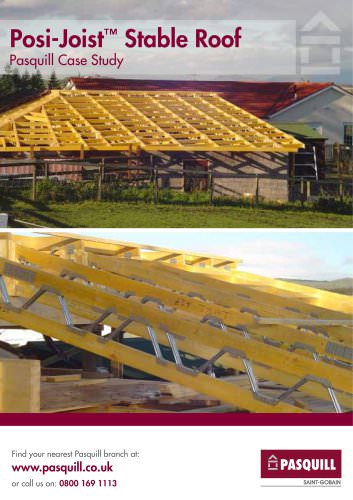 Posi-Joist - Stable Roof Pasquill Case Study