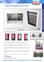 SHEVTEC® Glazed Louvre AOV