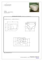 FASTER WALL-HUNG - Technical sheet FAW10