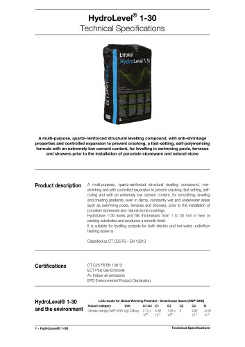 HydroLevel&reg; 1-30