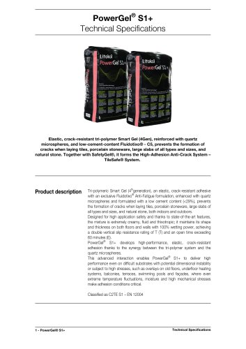PowerGel&reg; S1+