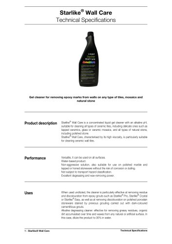 Starlike&reg; Wall Care