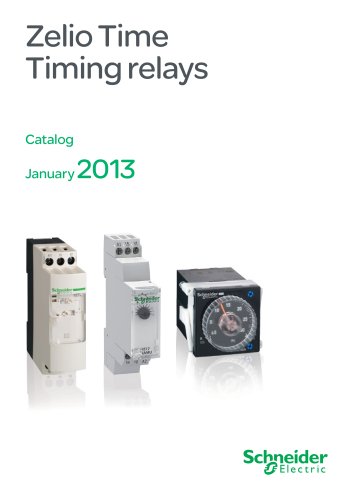 Zelio time-Timing relays catalog