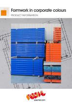 PASCHAL System formwork in your company colour - Product Flyer