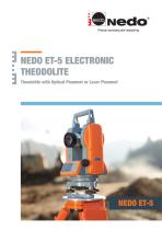 NEDO ET-5 ELECTRONIC THEODOLITE