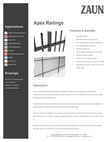 Apex Railing