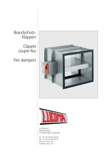 Fire dampers