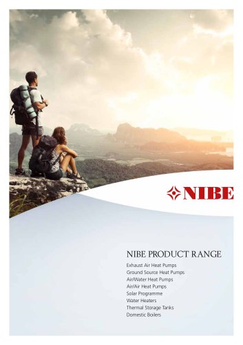 NIBE PRODUCT RANGE 2016