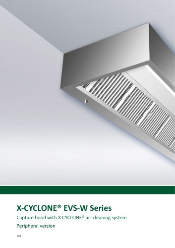 X-CYCLONE® EVS-W Series