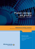 Product catalogue  and pricelist