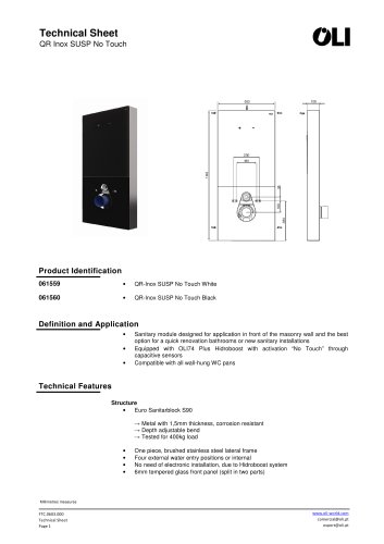 QR-INOX NO-TOUCH SUSP