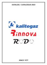 Kalitegaz & Rinnova & Rodo - Katalog 2023