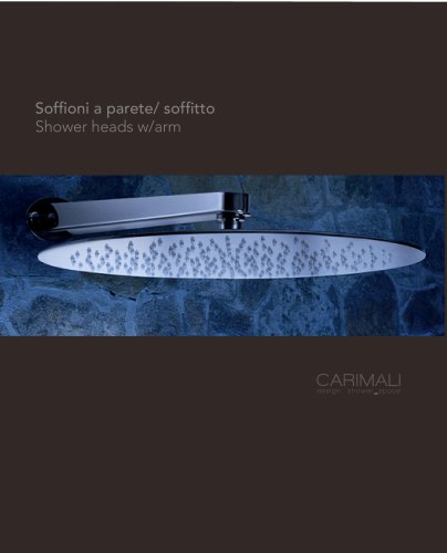 Shower heads with arm